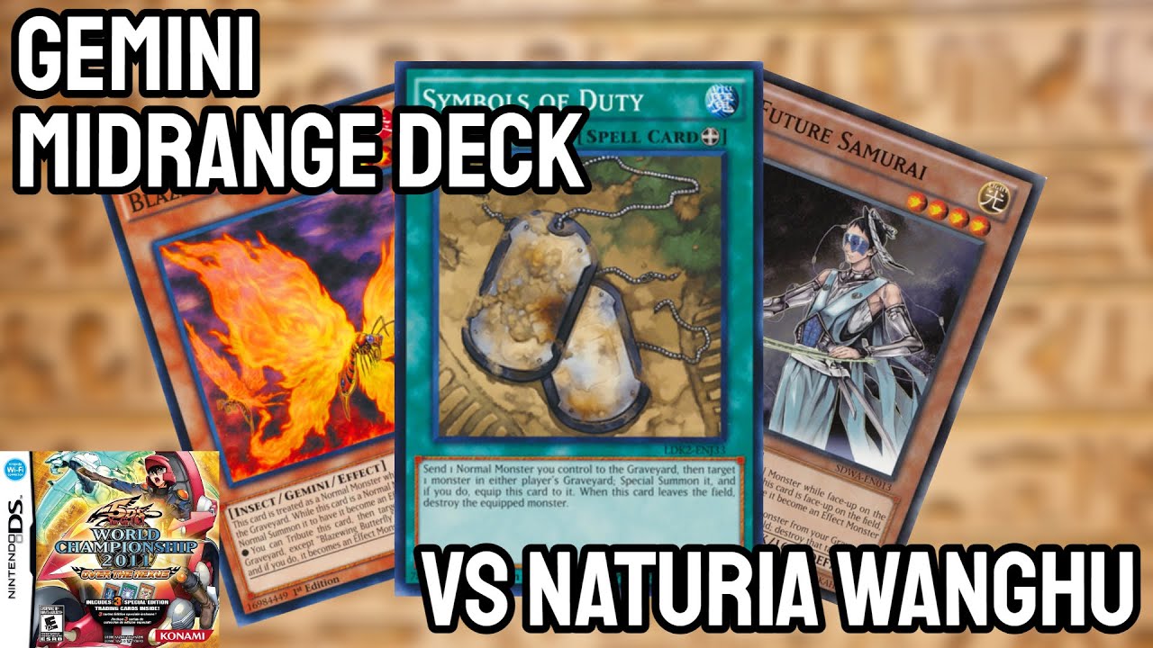 MY ACE CARD??? (GEMINI WARRIOR) || Yu-Gi-Oh 5D's World Championship 2011 - Over the Nexus