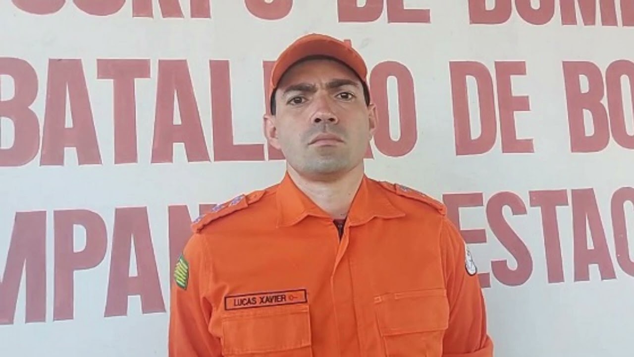 Cap BM Lucas Xavier orienta a população em caso de riscos de alagamento