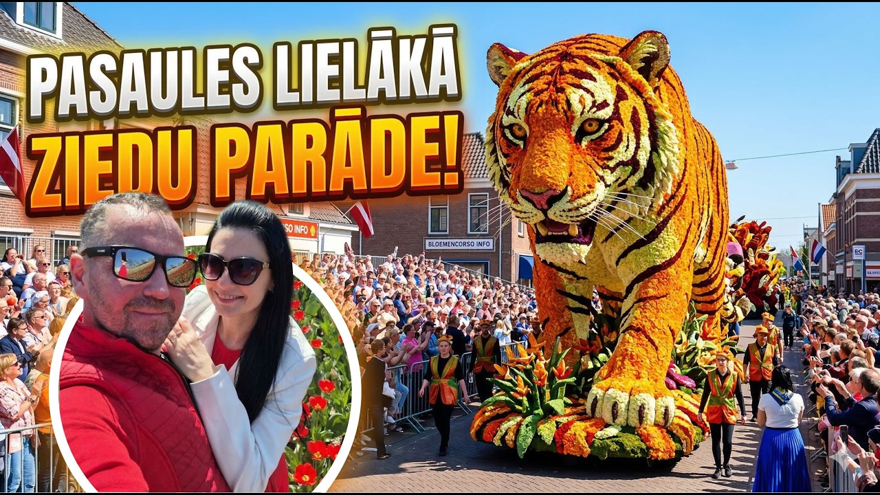 Ziedu parāde Nīderlandē