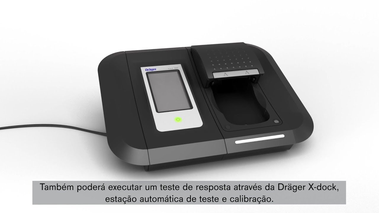 Dräger X-am 8000 - Configuração dos ajustes - Parte 6/6