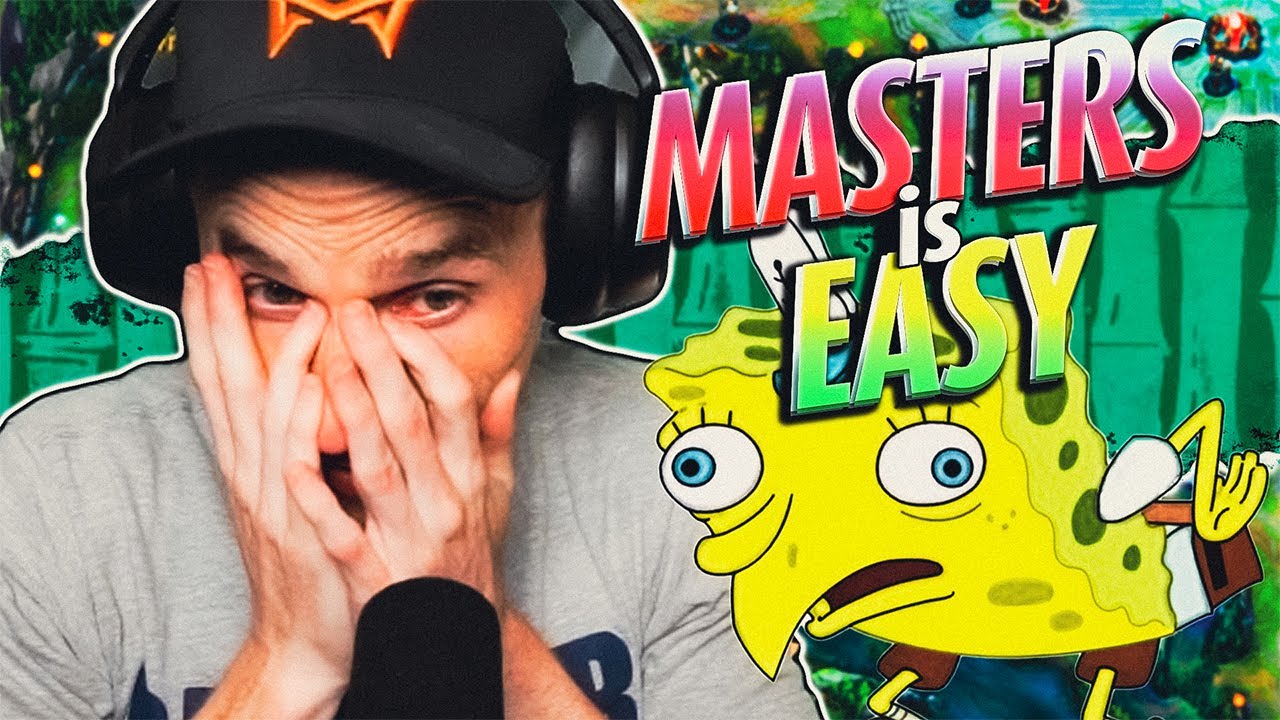 THIS STUDENT SAID THAT MASTERS IS EASY…I KINDA BELIEVE HIM