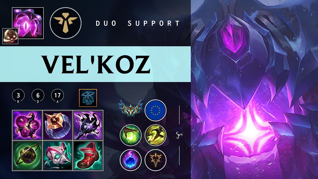 Vel'Koz Support vs Leona - EUW Challenger Patch 26.03