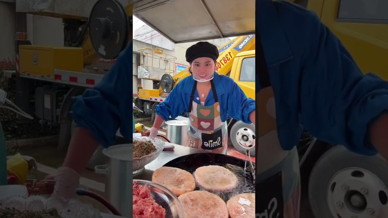 Set up a stall and sell 1,000 scallion pancakes every day!