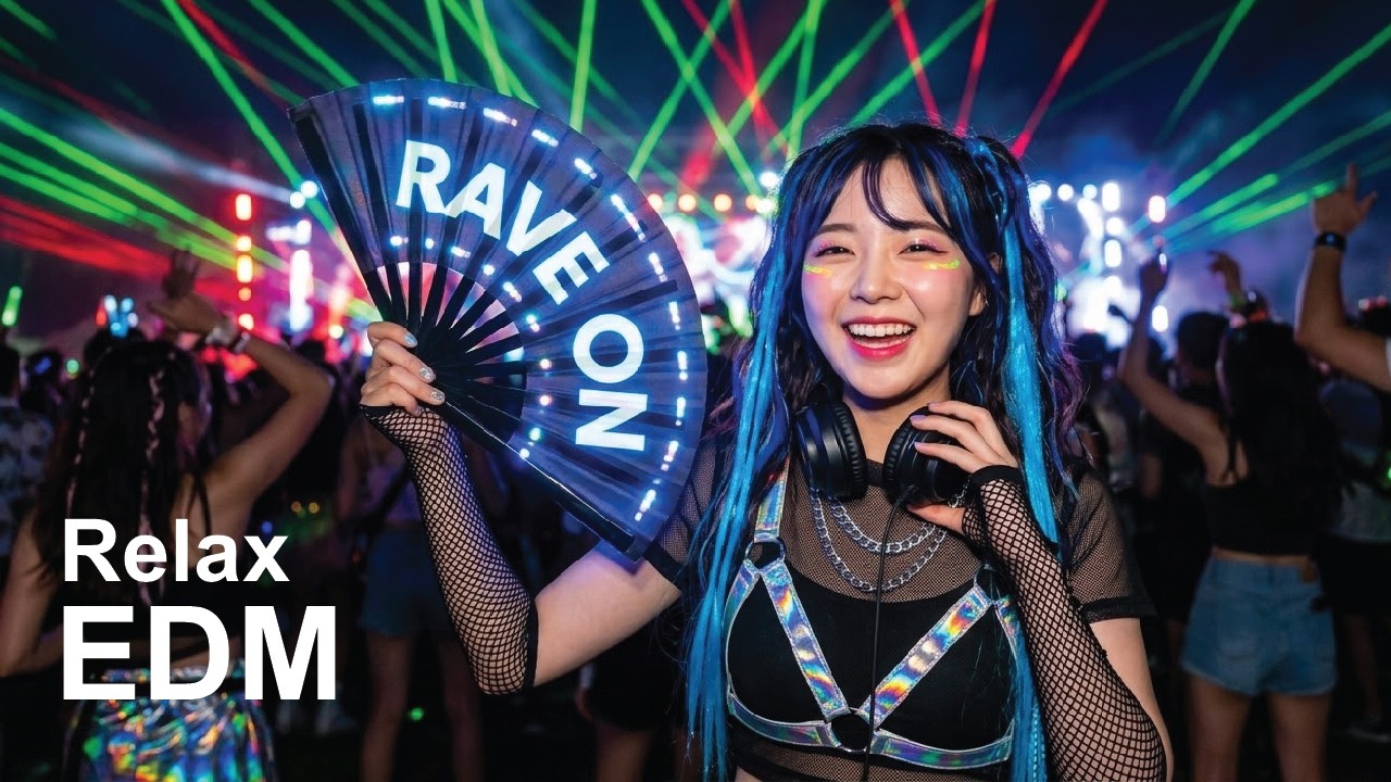 【EDM Relax #1】Расслабляющий лоу-фай EDM микс 🎧 | Музыка для концентрации внимания во время учебы,...