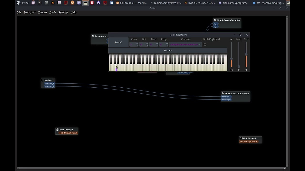 Working on a sampler plugin (Samplersaurus)