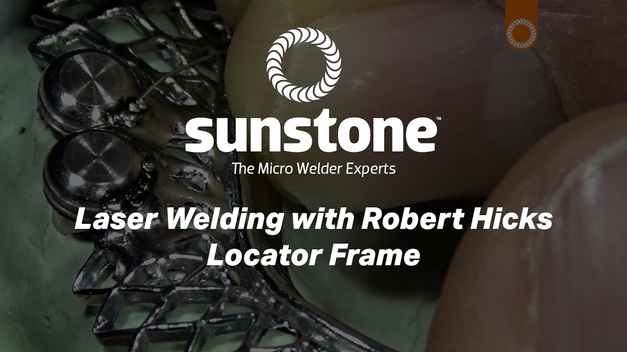 Laser Welding with Robert Hicks - Locator Frame on a model