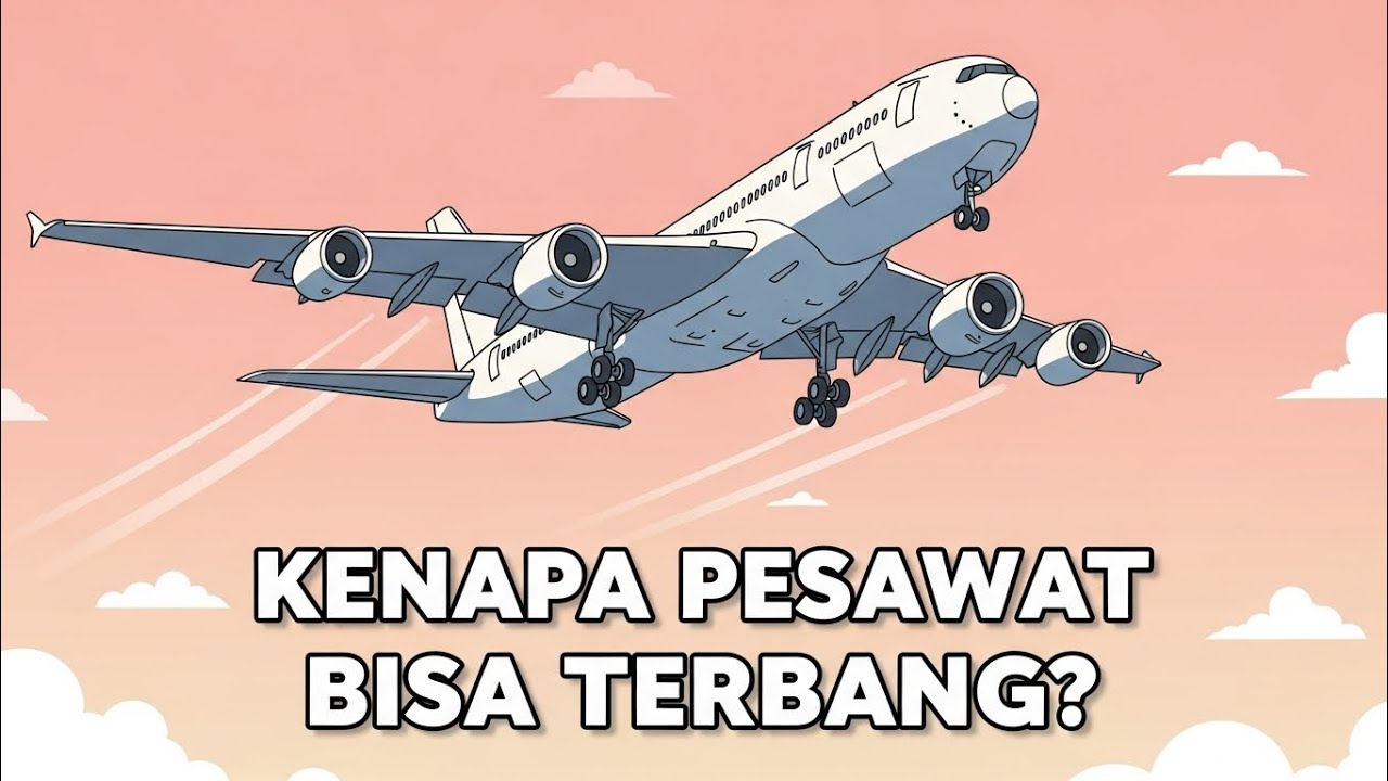 Pesawat Seberat Ratusan Ton Kok Bisa Terbang? Ini Penjelasan Simpelnya