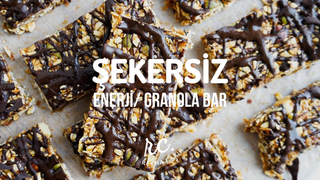 Az maliyetli Enerji/ Granola Bar | Çocuklarınıza Şekersiz Sağlıklı Atıştırmalık Tarifi