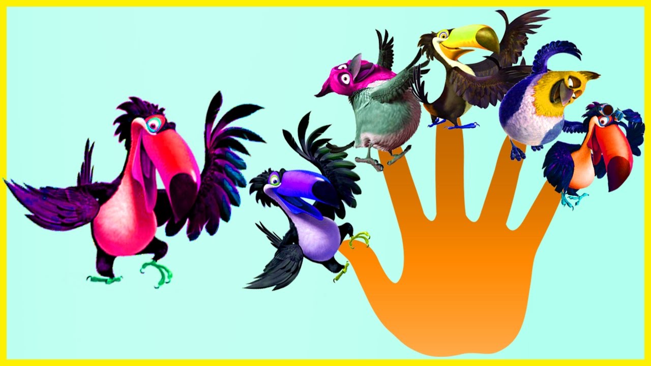 Rio2 Rafael Finger Family For Children Nursery Rhymes || Learning Kids Nursery Rhymes With Lyrics