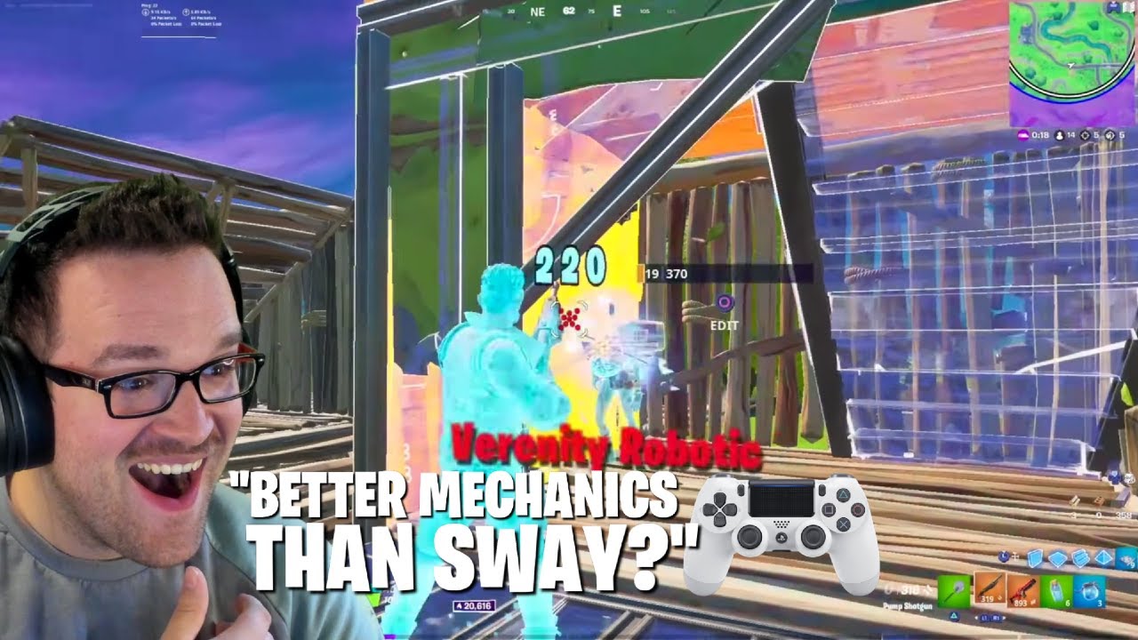 This Controller Player Has THE BEST MECHANICS (Fortnite Reaction)