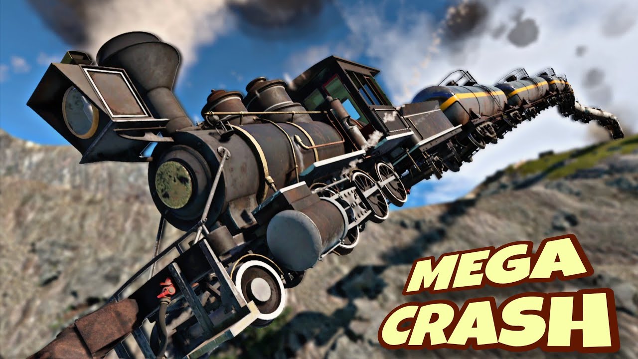 The MOST SATISFYING Train Crashes in Derail Valley!