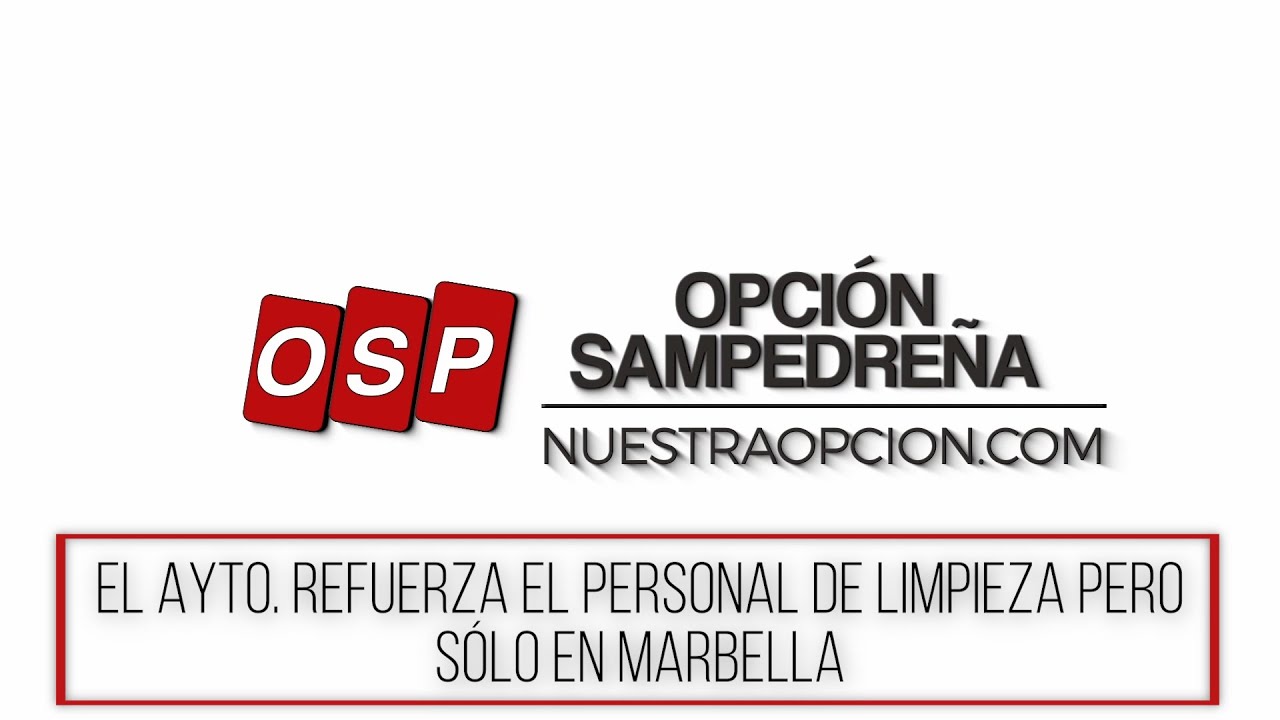 REFUERZO PERSONAL DE LIMPIEZA S&Oacute;LO EN MARBELLA