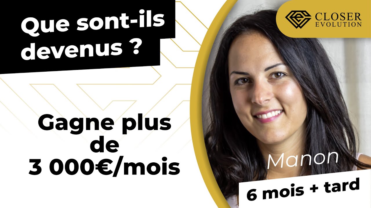 Gagne plus de 3 000&euro;/mois gr&acirc;ce au CLOSING et au SEO !