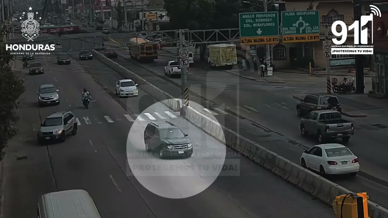 Incidente vial en bulevar Resistencia Popular