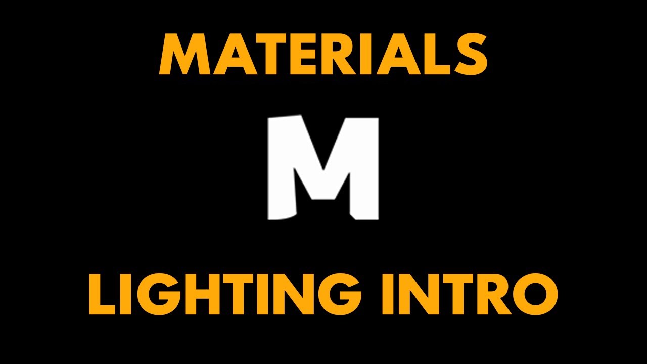 Maya Lighting Intro