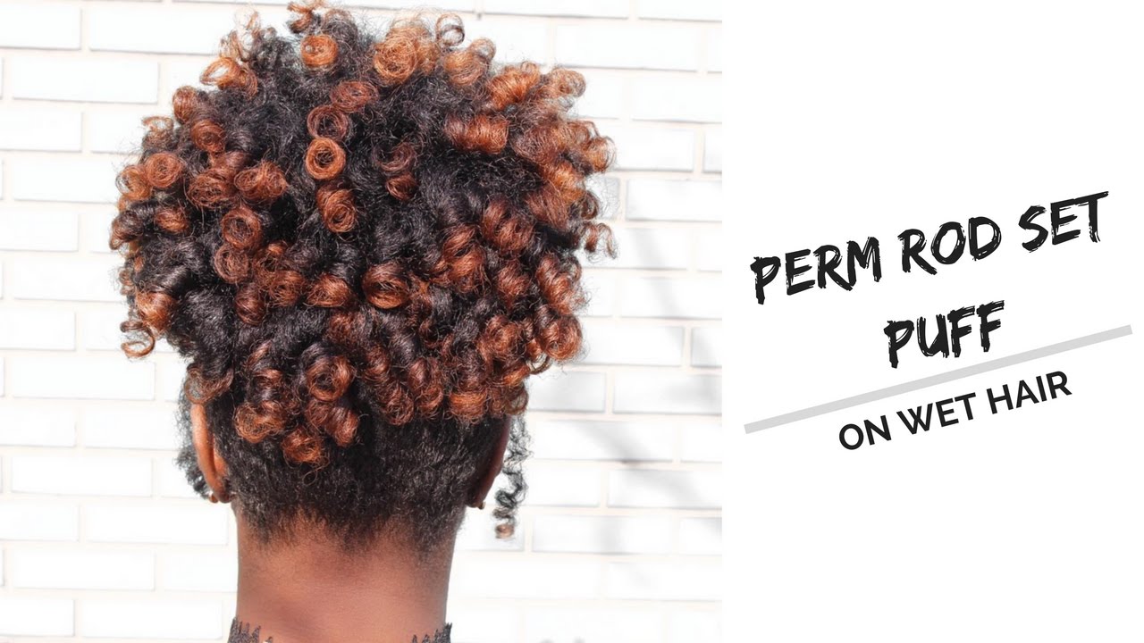 How To: Perm Rod Set Puff | Creme of Nature Argan Oil from Morocco