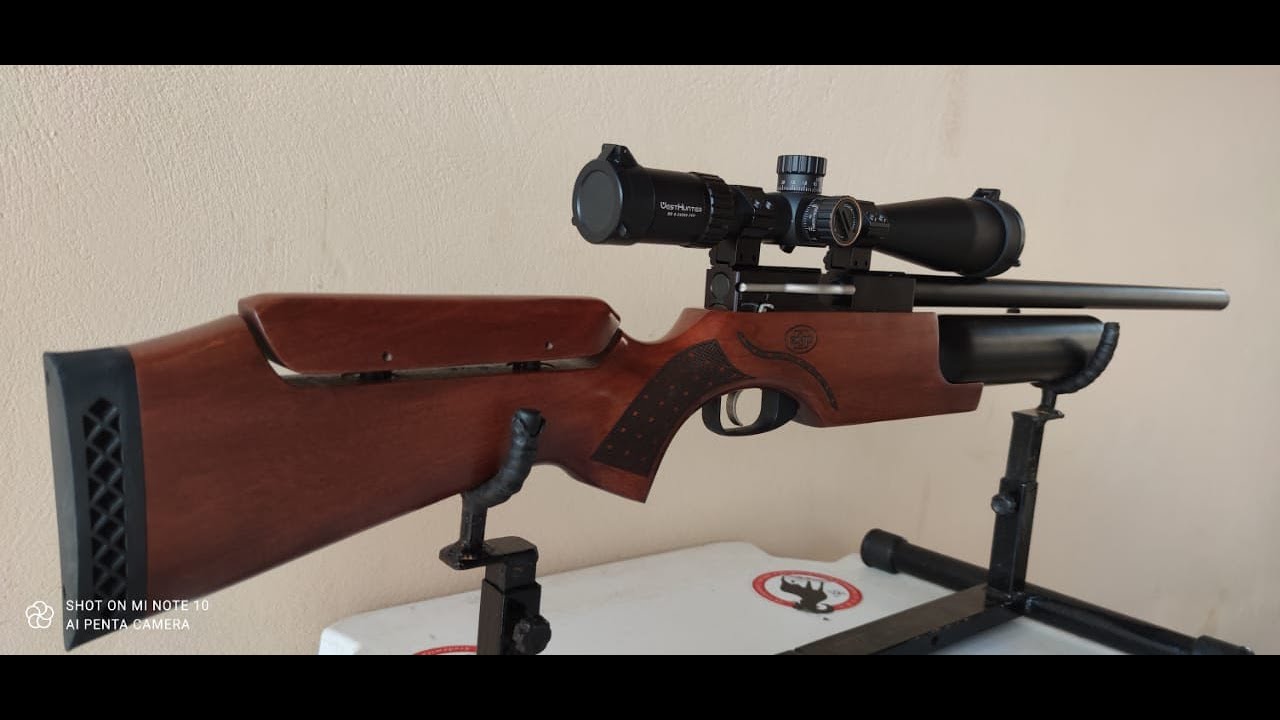 BOITO URUTU 931 5.5 DISPAROS A 25 metros chumbo Rifle Pointed