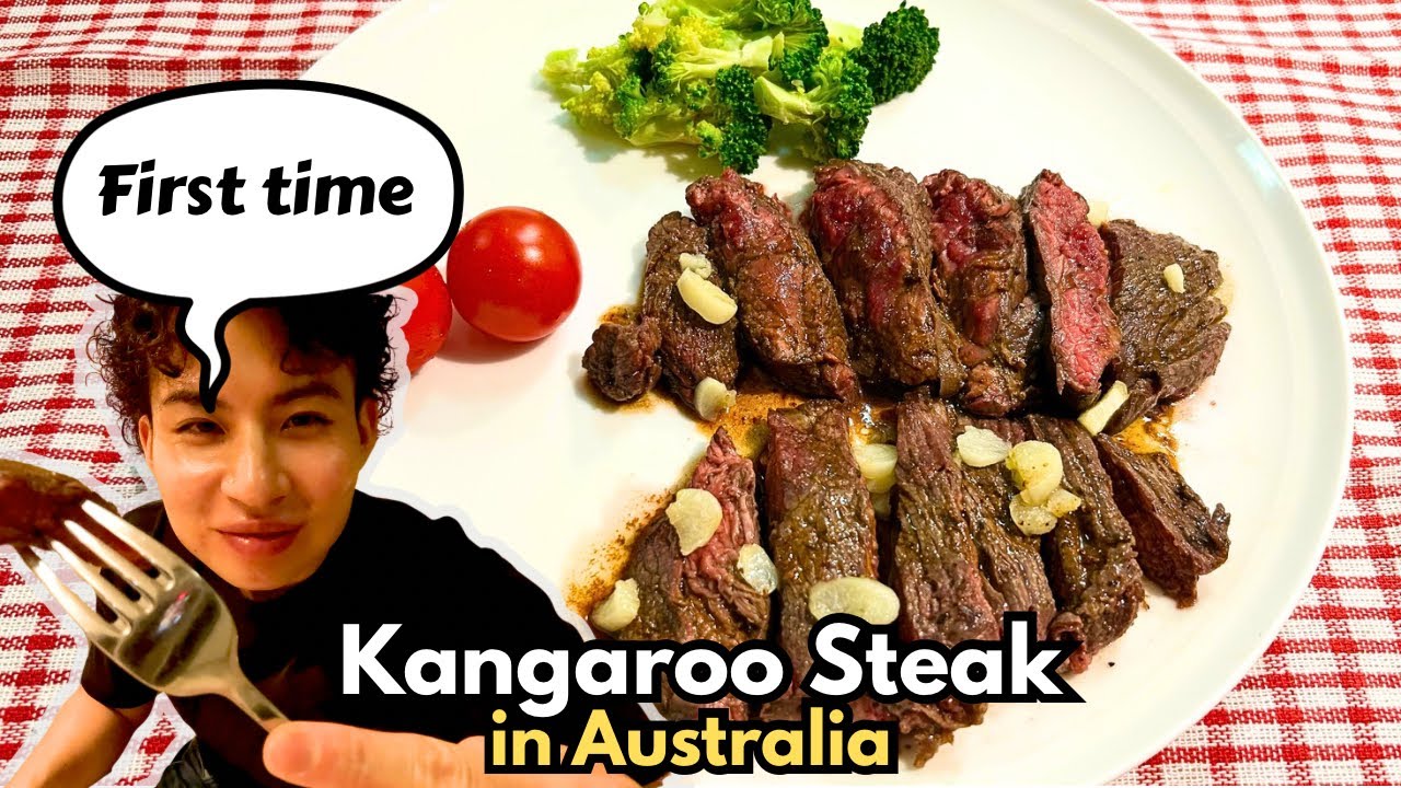 Cooking Kangaroo Steak in Australia | Unique Australian Food Experience