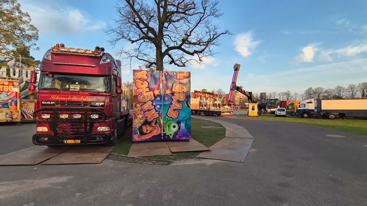 Paas Kermis Enschede (Opbouw Dag 2)