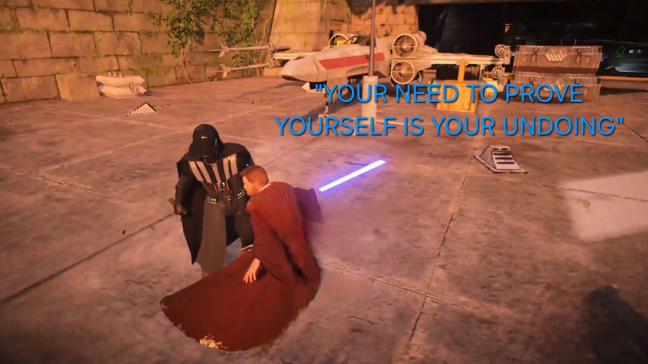 Obi-Wan Kenobi Arrives On Yavin 4 To Save The Rebellion. Battle Of Yavin. #battlefront2 #starwars
