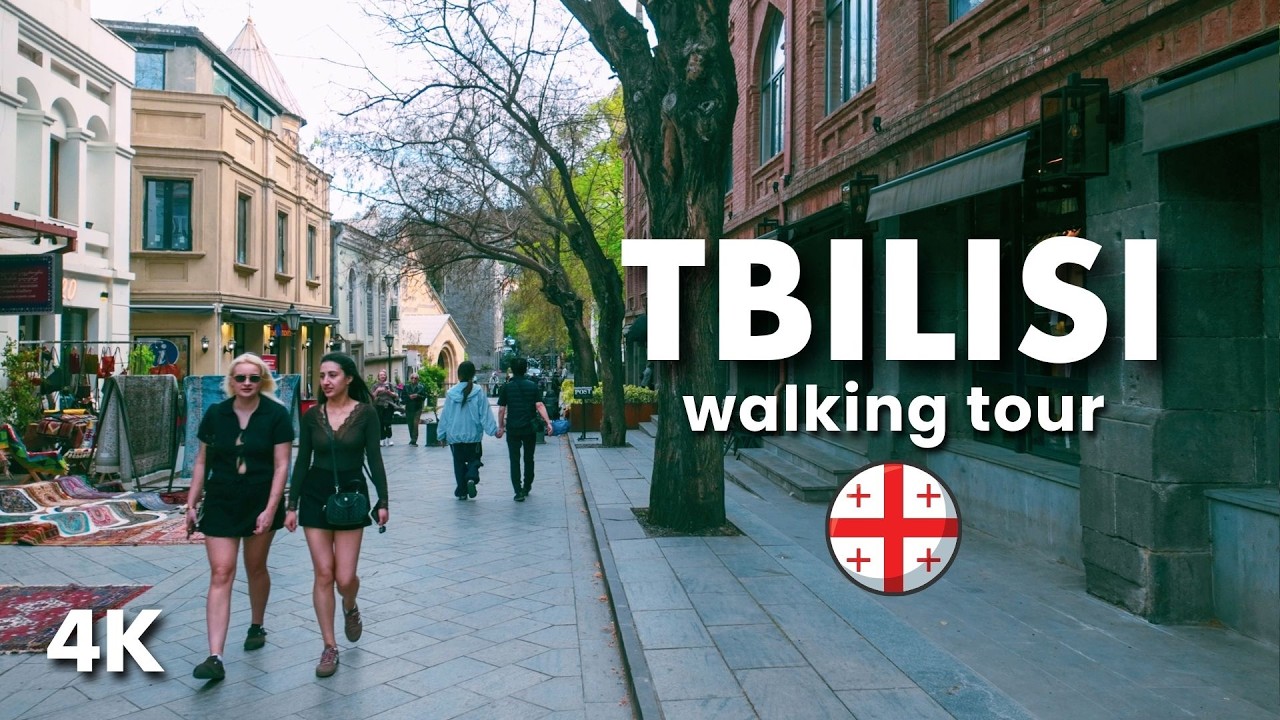 Tbilisi Georgia 4K Walking Tour | Discover the Hidden Streets of the Caucasus