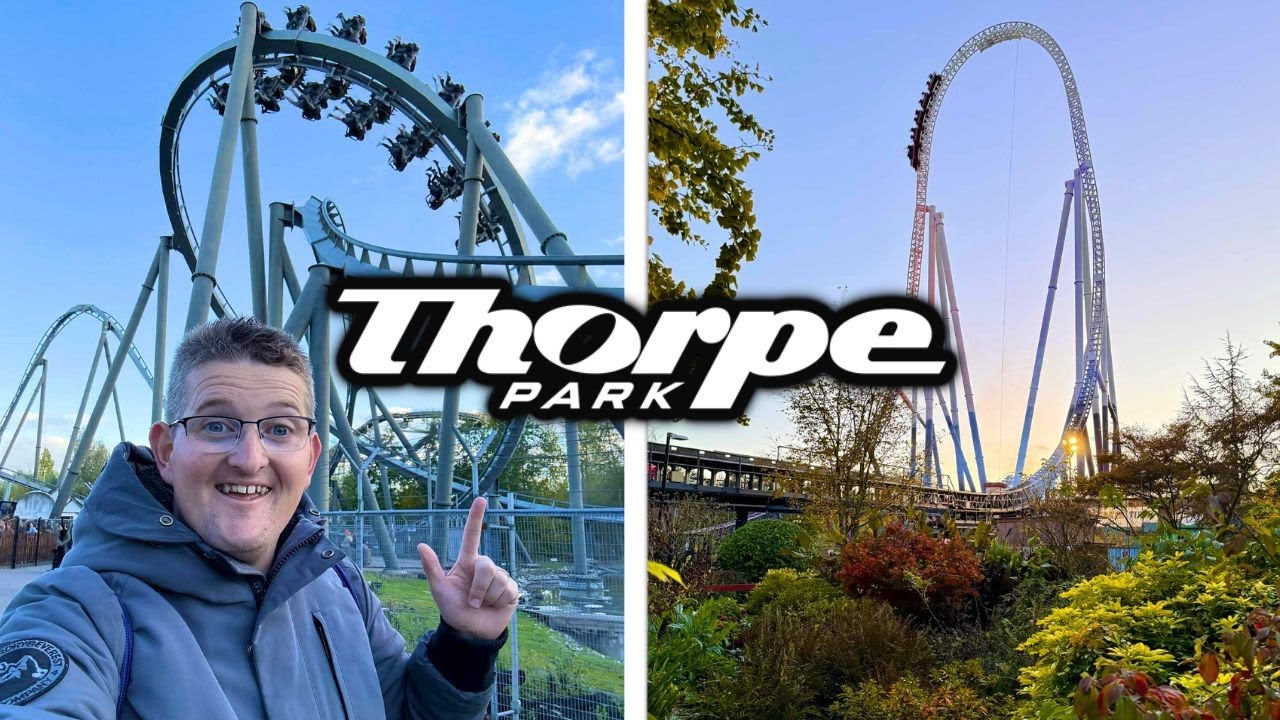 My FINAL Thorpe Park Visit Of 2025 - BUSY Queues & Fright Nights!