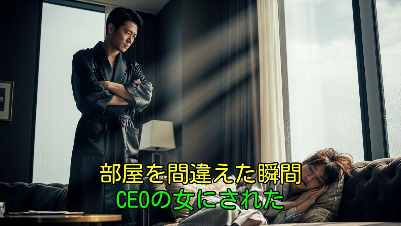部屋を間違えた先に冷徹CEO。絶体絶命の夜から始まる禁断の契約