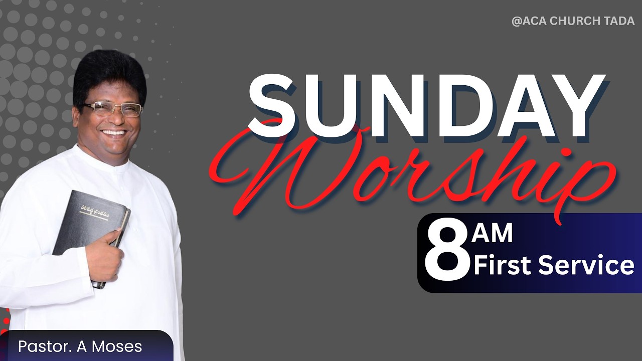 SUNDAY SERVICE || ACA TADA || PAS. MOSES || 08 MAR 2026