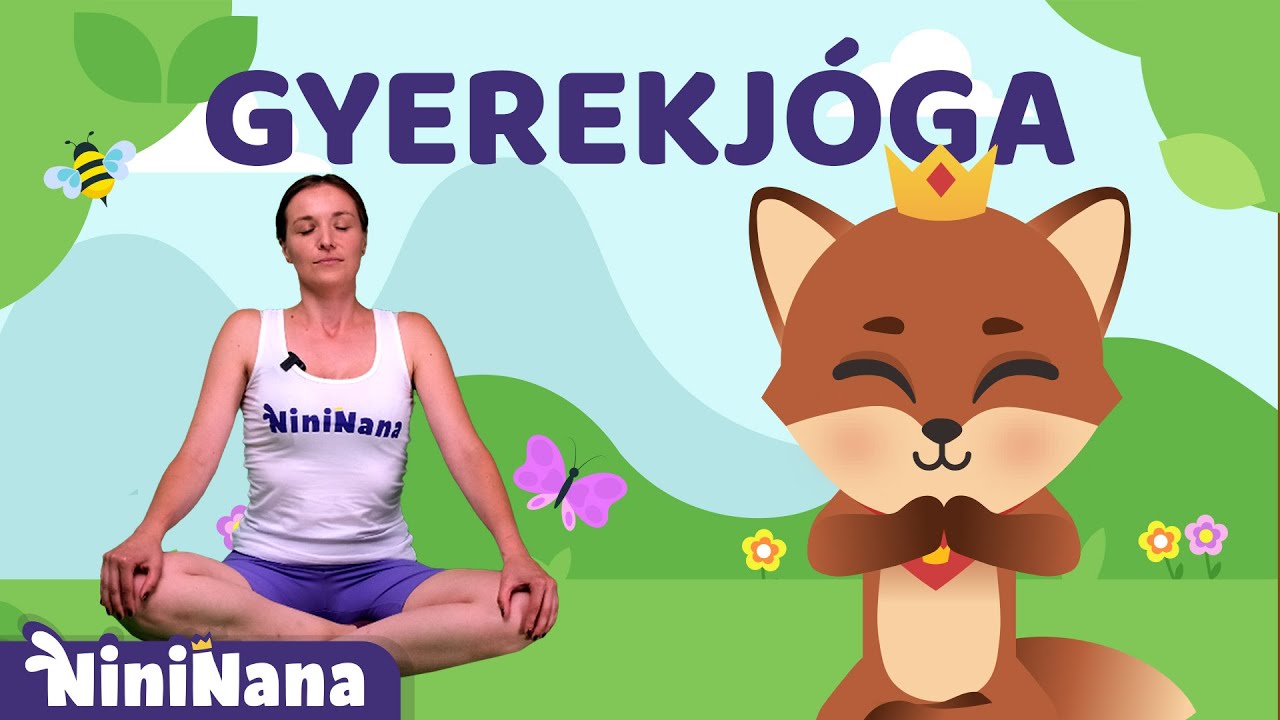 Gyerekjóga Nanával! | Torna 3-8 éves gyermekeknek