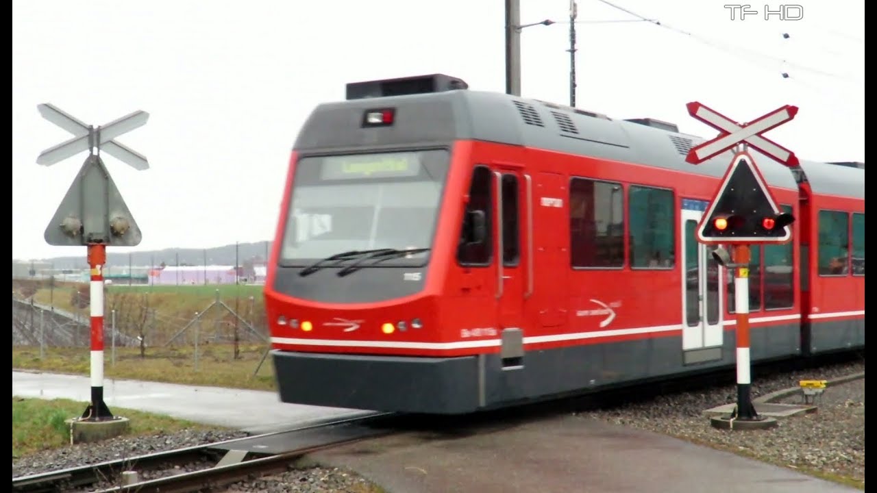 Railroad crossing Langenthal (CH) - Bahnübergang Keltenweg