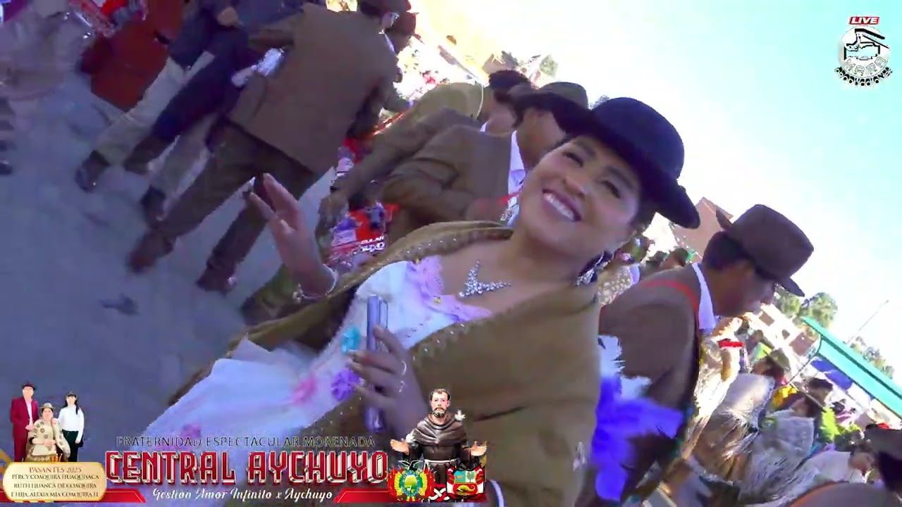 Los Ronish en vivo FRATERNIDAD ESPECTACULAR MORENADA ⚜️CENTRAL AYCHUYO⚜️