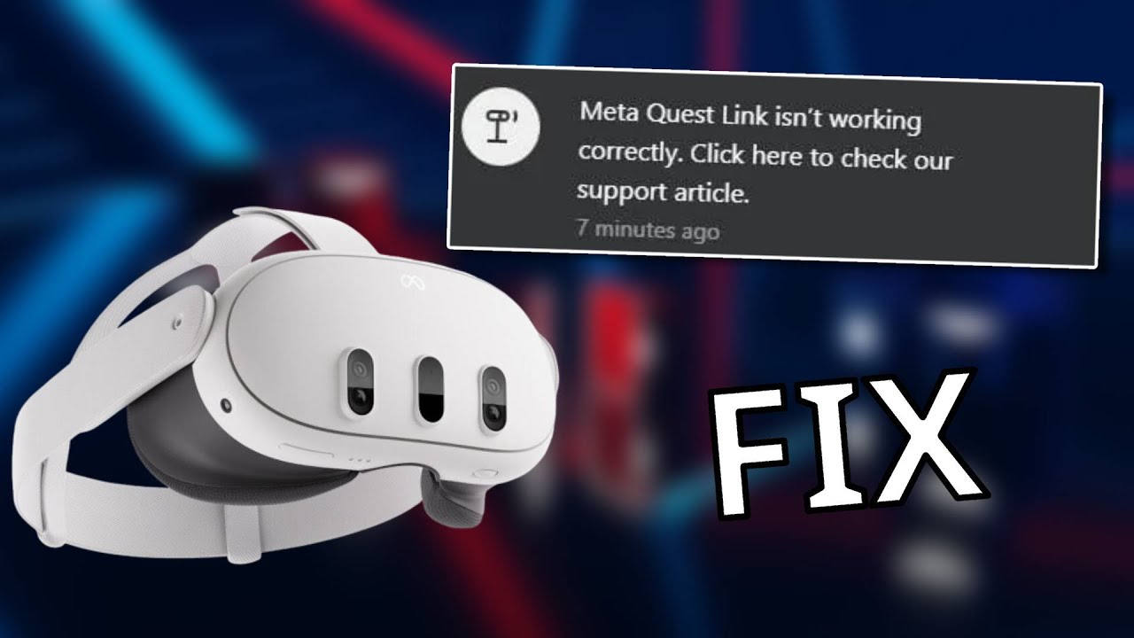 How to Fix Meta Quest Link Not Working (2026)