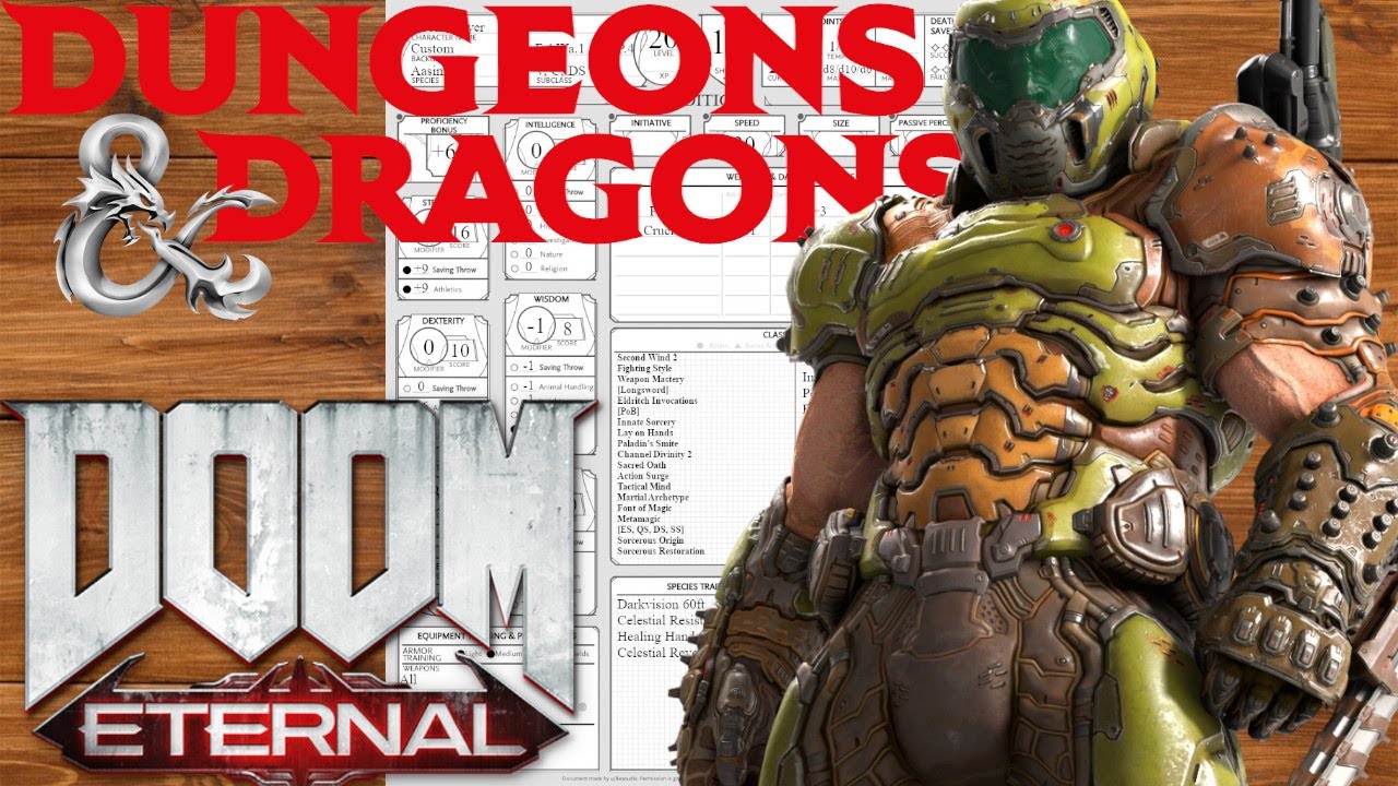 Nephilim Builds | The Doom Slayer (Doom) [D&D 2024]