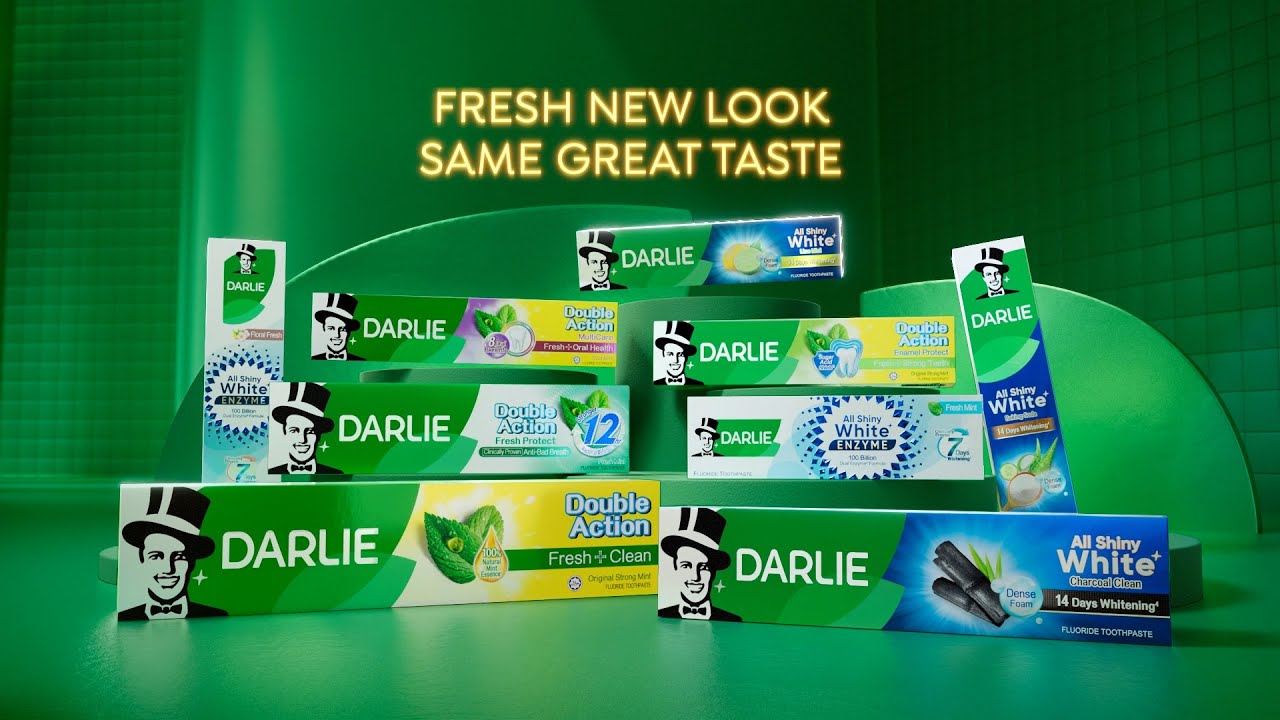Darlie&rsquo;s Fresh New Look! Out now!