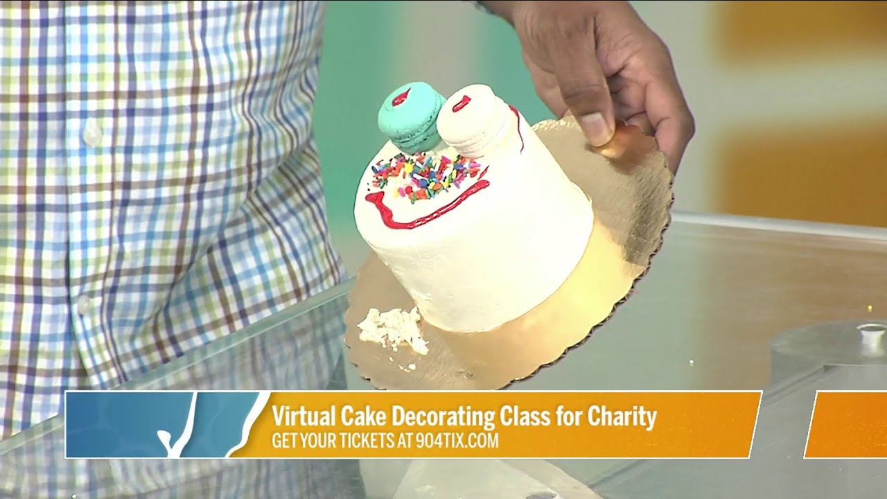 Allie Cakes Virtual Cake Decorating for Charity! | River City Live