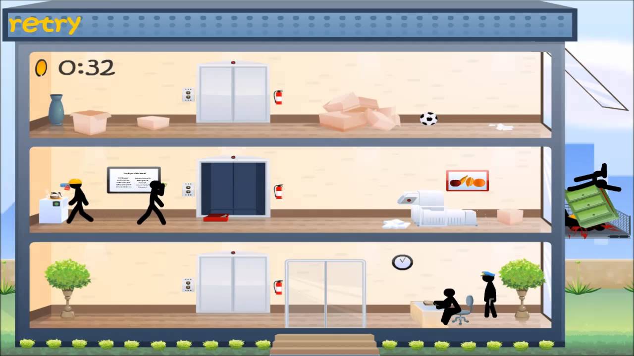 Stickman Click Death Company Walkthrough