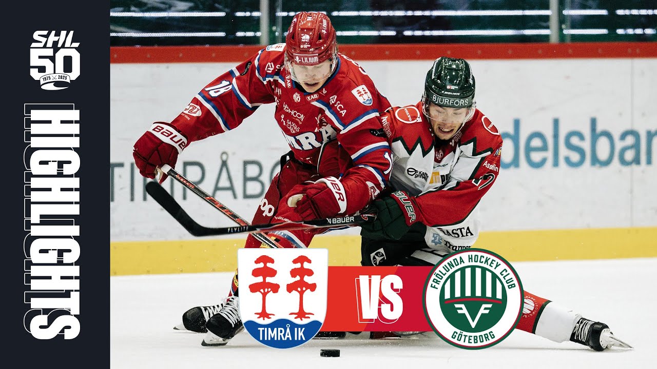 Timrå vs Frölunda | 15 jan 2026 | Highlights