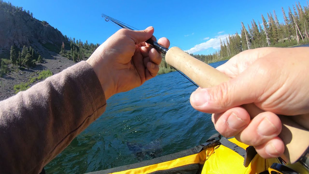 Eastern Sierra Fishing /BIG RAINBOW/ Twin Lakes/Fly fishing/ 2020/Monster Trout/Mammoth Lakes