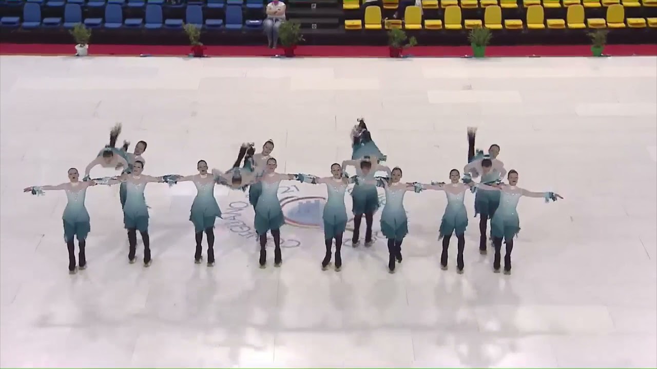Sincroroller - Weaving Water - campionati italiani pattinaggio sincronizzato Conegliano 2021