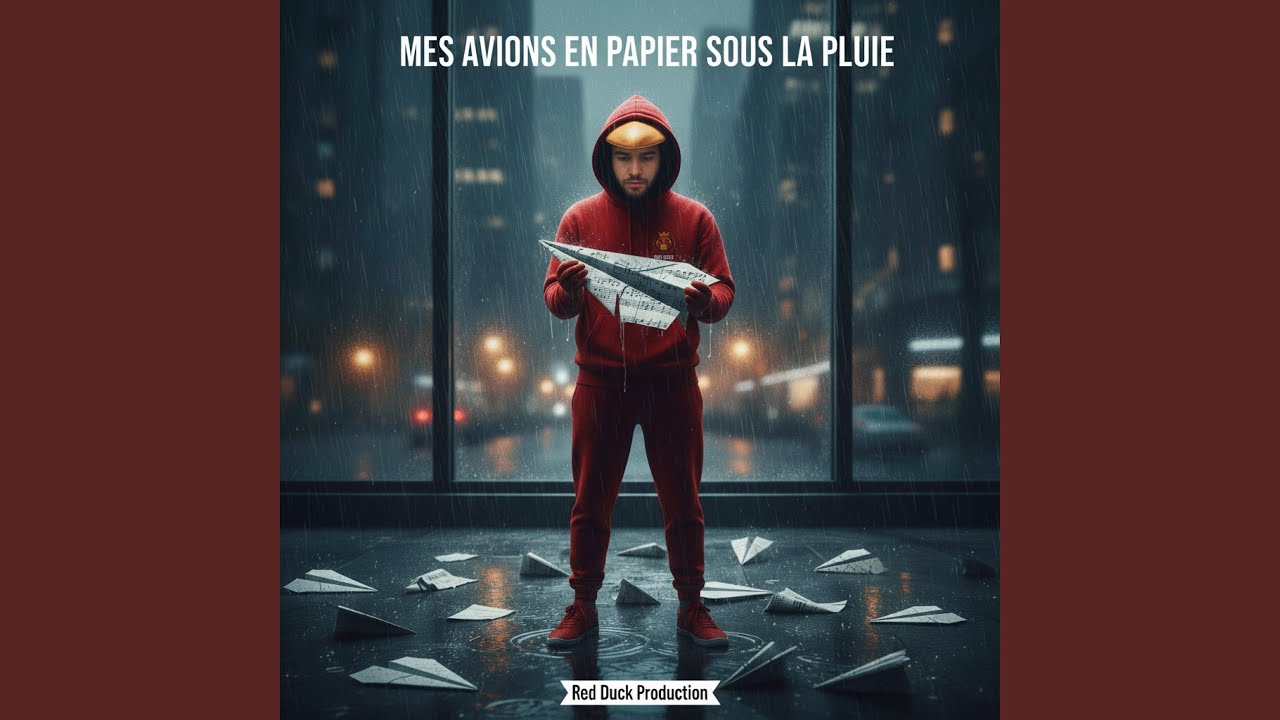 mes avions en papier sous la pluie