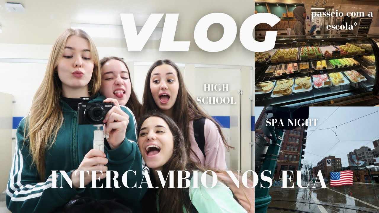 Diário de Intercâmbio #16 🇺🇸 - Vlog, cookies, passeio, spa night e updates!