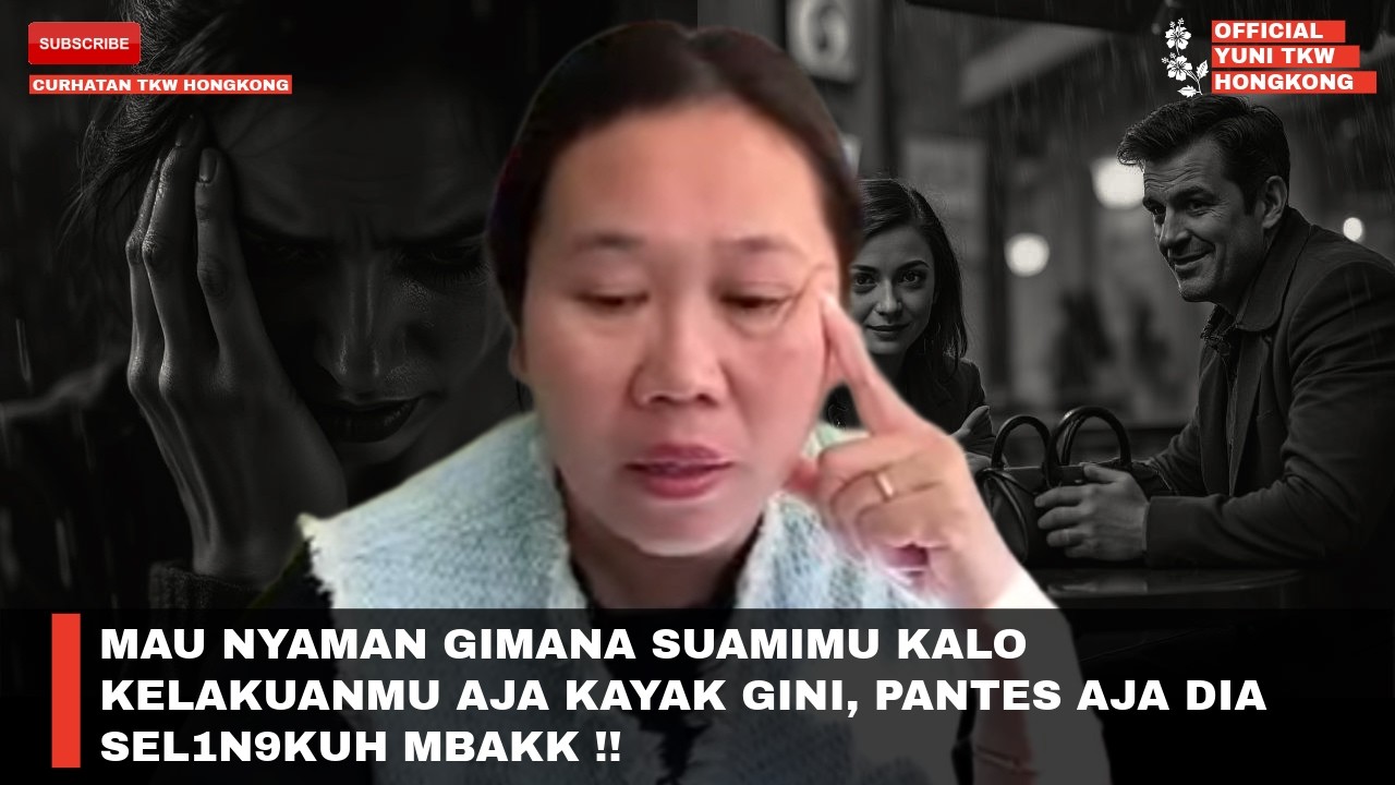 MAU NYAMAN GIMANA SUAMIMU KALO KELAKUANMU AJA KAYAK GINI, OABTES AJA DIA SEL1N9KUH MBAKK !!