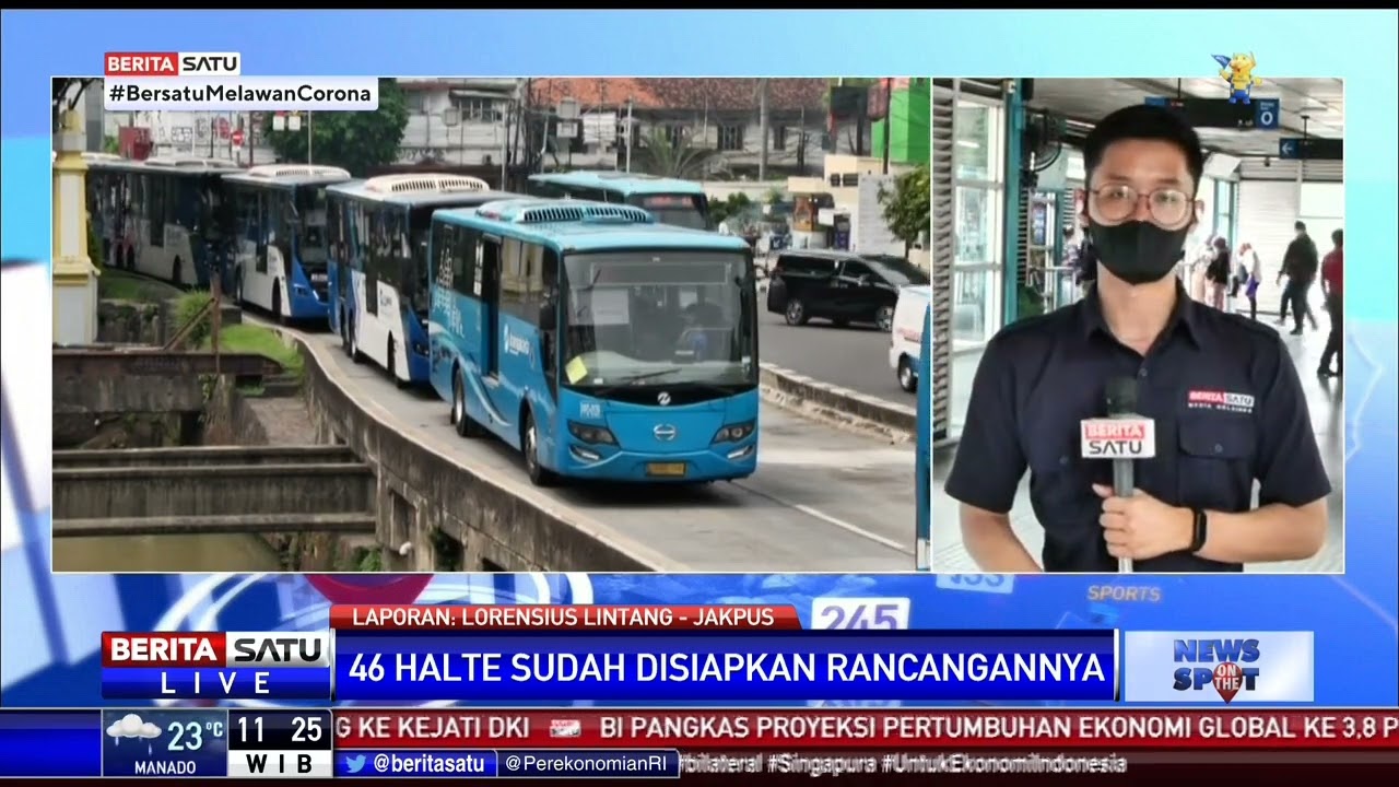 46 Halte TransJakarta Siap Direvitalisasi dengan Anggaran Rp600 Miliar