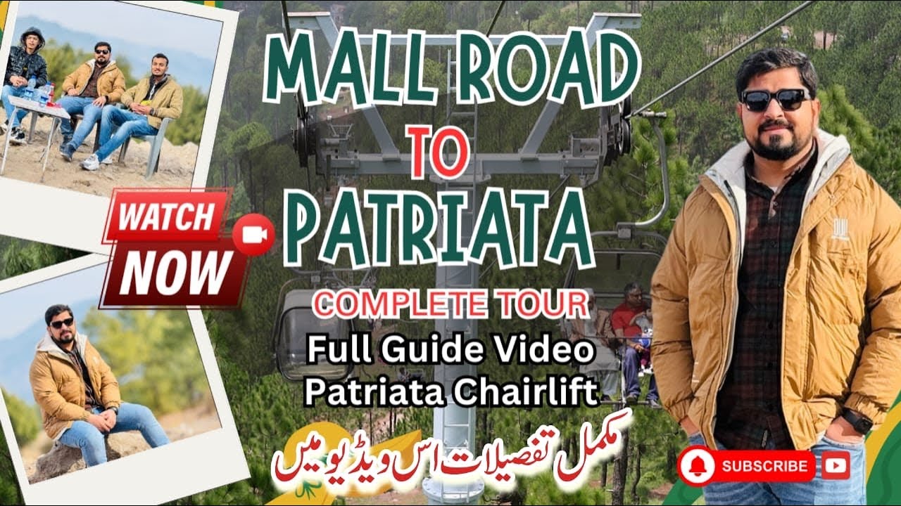 Mall Road to Patriata complete update || Chair lift & Canin car views