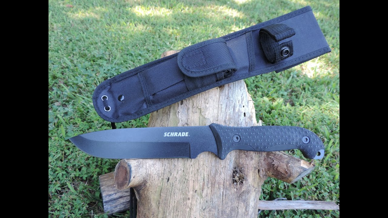 New Schrade SCHF52 Bushcraft Knife