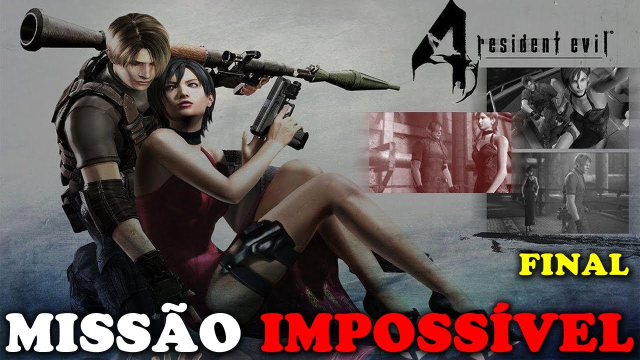 RESIDENT EVIL 4 PROFISSIONAL: FIM INSANO - HD PROJECT DUBLADO PT-BR - GAMEPLAY Final