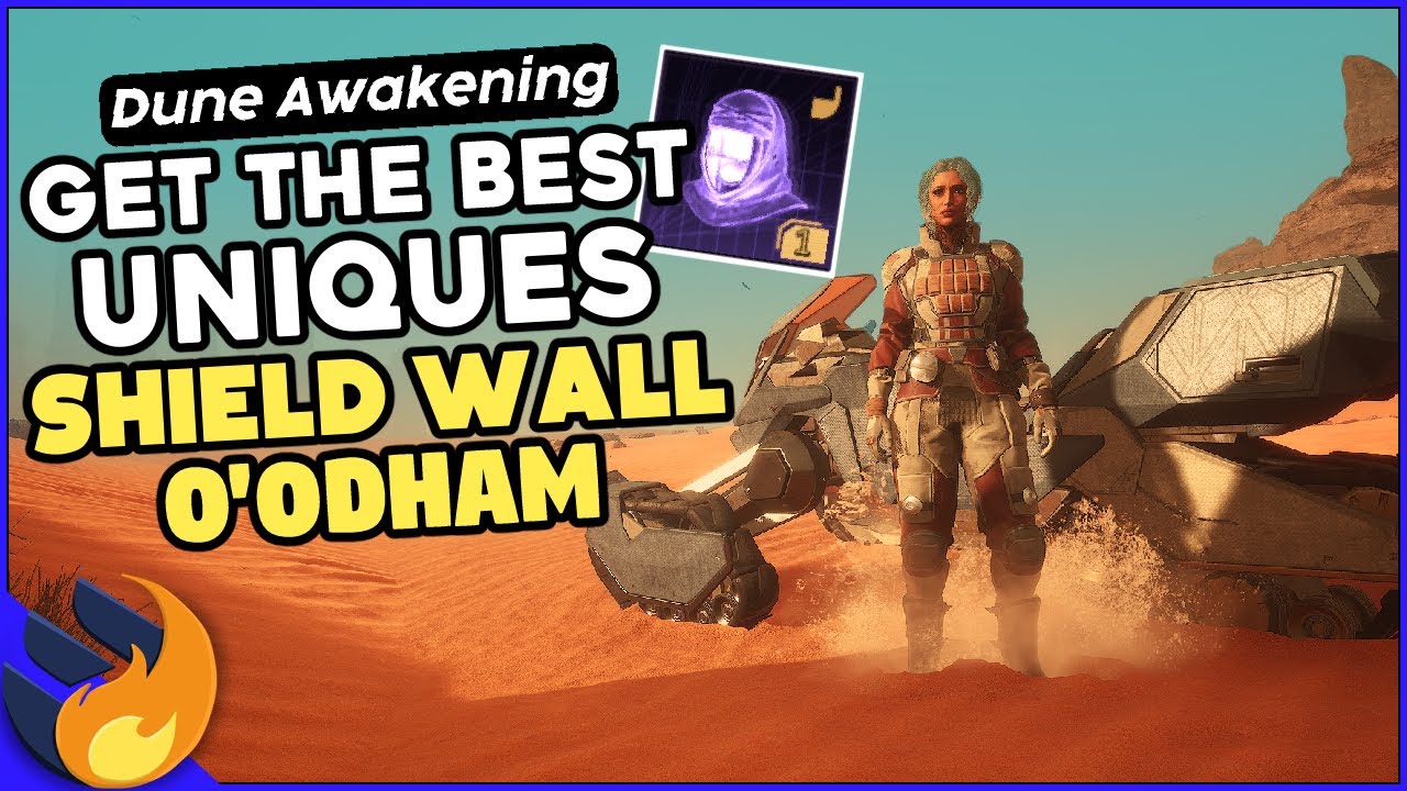 CRAZY LOOT! Unique Schematic Locations In SHIELD WALL & OODHAM | Dune Awakening |