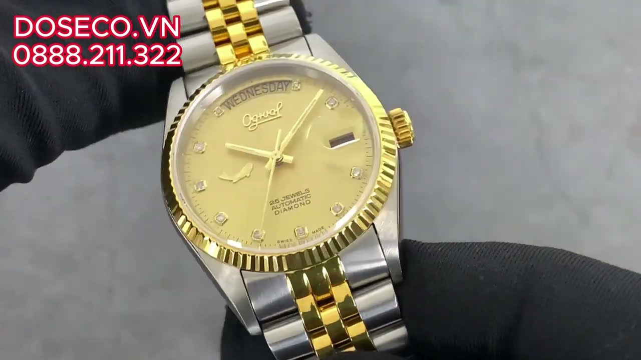 Đồng hồ nam Ogival OG30328MSK-V #watch #dongho
