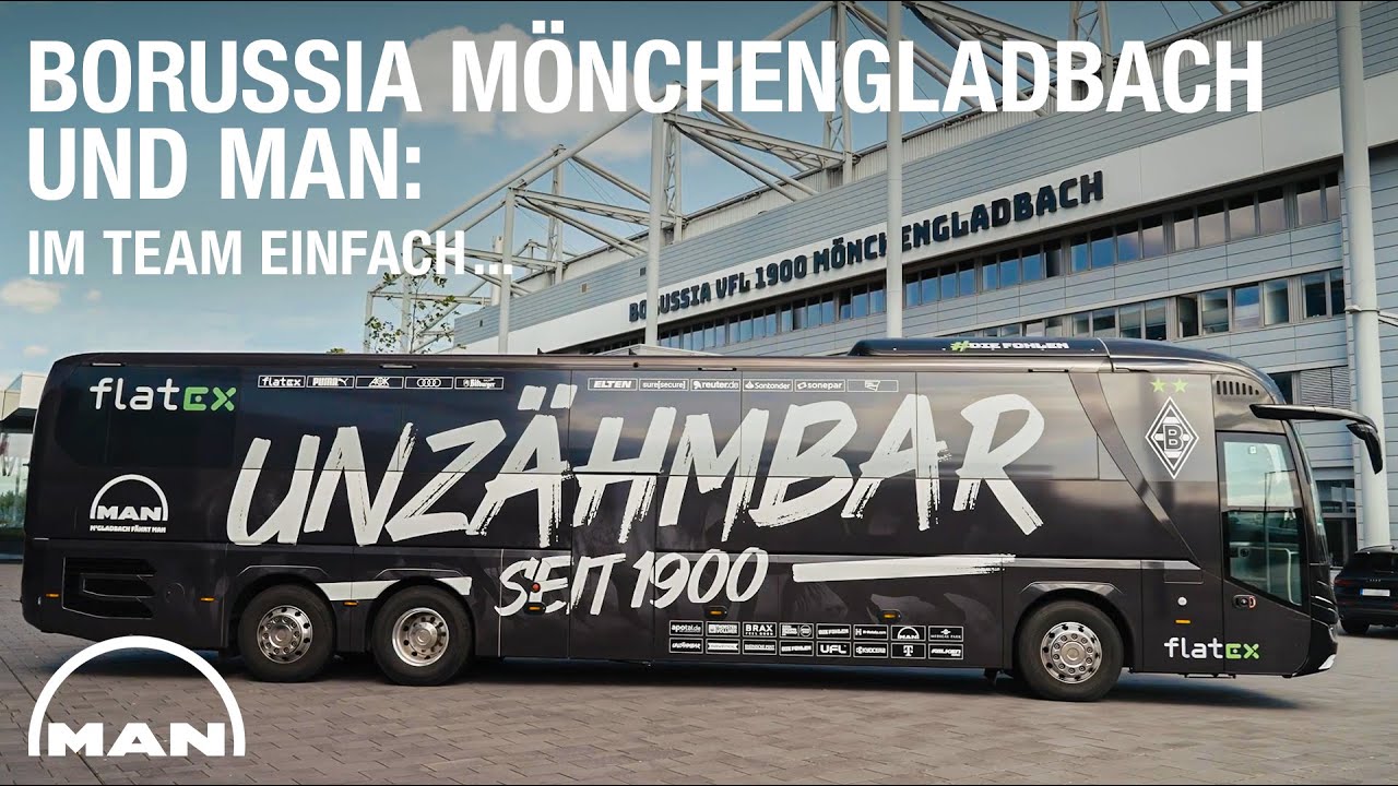 Zu Gast im Mannschaftsbus von Borussia M&ouml;nchengladbach
