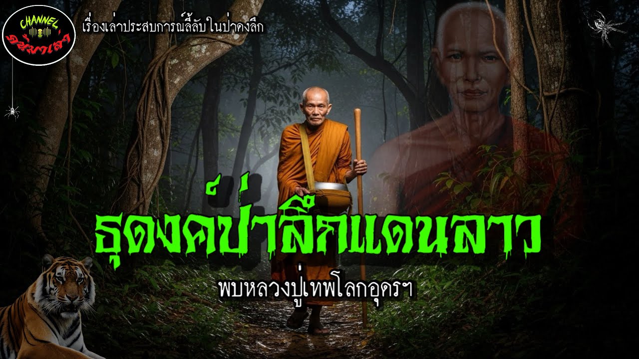 ธุดงค์ป่าลึกแดนลาว“หลวงปู่เทพโลกอุดรฯ”|เรื่องเล่าประสบการณ์ลี้ลับพระธุดงค์